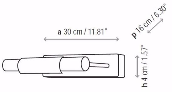 BOVER Настенный светильник из латуни sun-id-1355683 - Вид №1