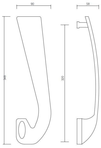 Pasini Ручка латунная с замком  0118  - Вид №2