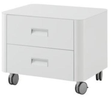 Ligne Roset Офисный комод из ДСП на колесиках Travel studio 001pal10 - Вид №1