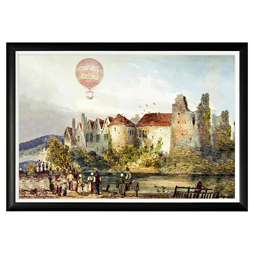 550016580_1818 Арт-постер «Джеймс Сэдлер в Грин-Парке, 1810» Object Desire 