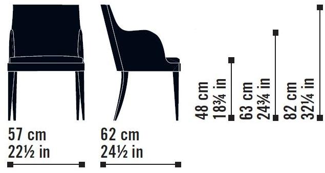 Very Wood Мягкое кресло с подлокотниками Onda sun-id-1427756 - Вид №11