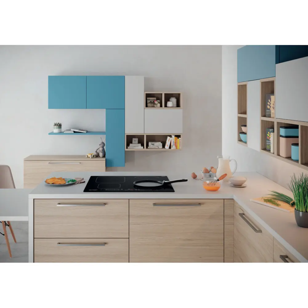 Варочная панель индукционная Indesit IB 65B60 NE 4 конфорки 59x51 см цвет чёрный STLM-2042994 - Вид №12