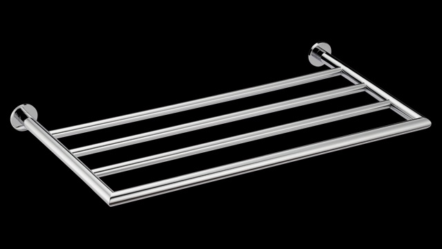 AE813 Держатель для полотенец, многоуровневый, латунный, 60 см. bagno&associati AMBIENTE ELITE Bagno & Associati