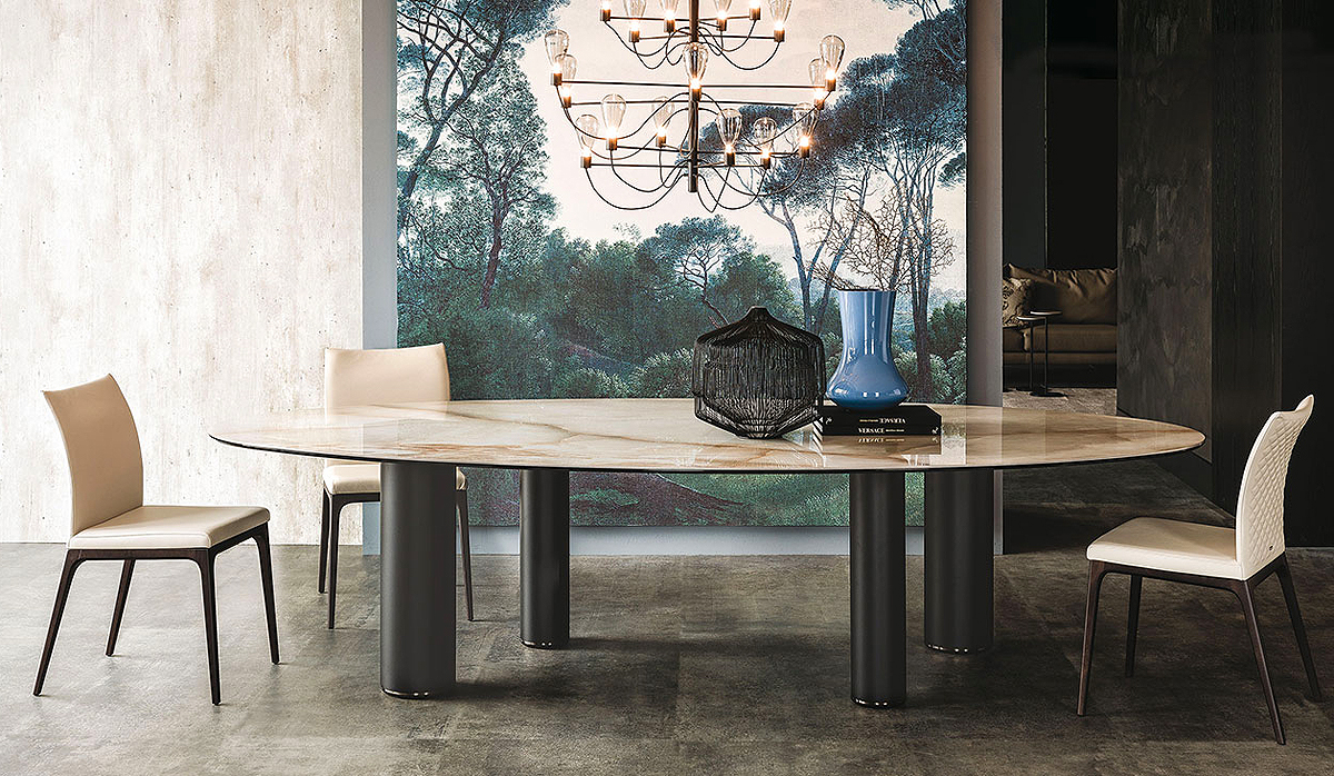 Стол  CATTELAN ITALIA ROLL KERAMIK 