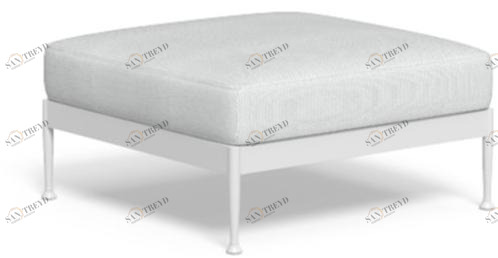 Talenti Садовый пуф из ткани со съемной крышкой Frame Fmepuf