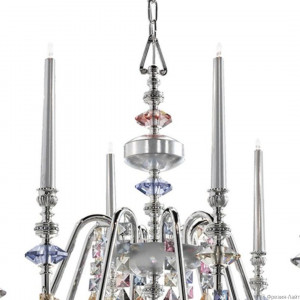 Masiero CHIC 5 F02 Foglia Argento люстра подвесная