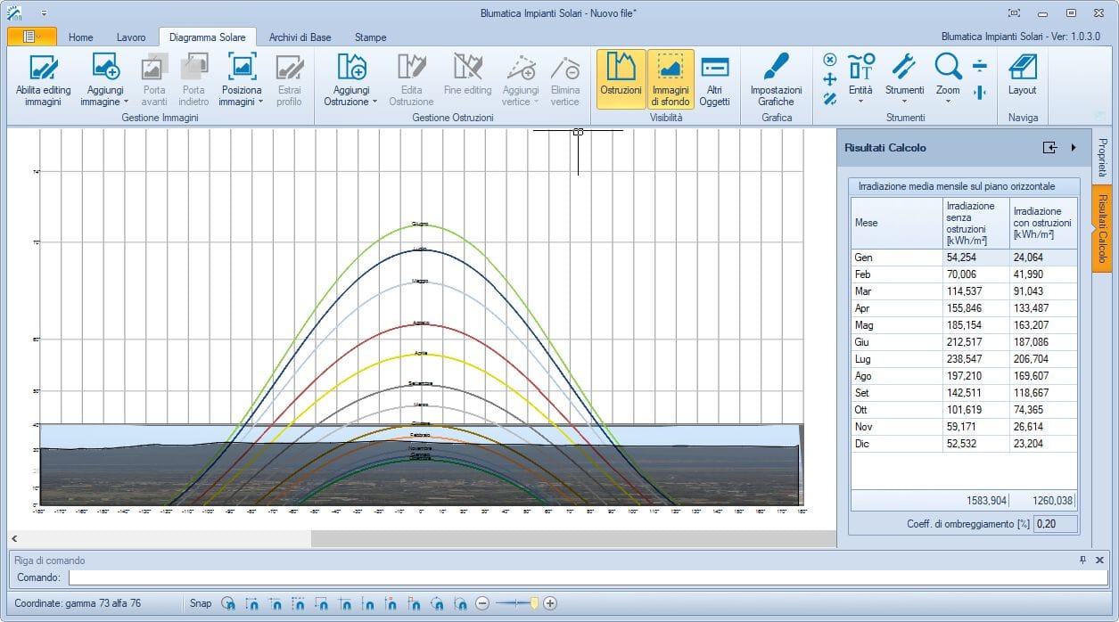 Программное обеспечение для предварительной оценки фотоэлектрических систем Blumatica Blumatica Valutazione Preliminare FV ARCH-00098308 - Вид №3