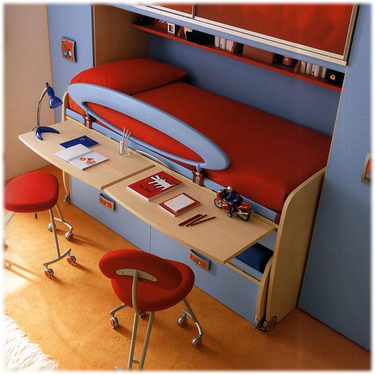 Детская из модулей  MORETTI  COMPACT CP34 ACQUA - Вид №1