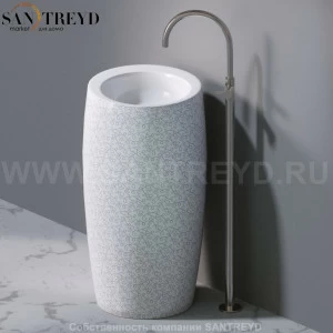 L100T0R0VT.400 Напольная раковина стоящая круглая A. e T. Italia SPOT