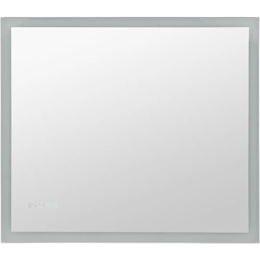 Зеркало для ванной Omega Glass Ницца с подсветкой 80х70 см прямоугольное STLM-2056247