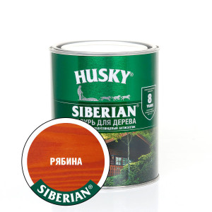 90359840 Антисептик Siberian 25318 глянцевый рябина 0.9 л STLM-0200273 HUSKY