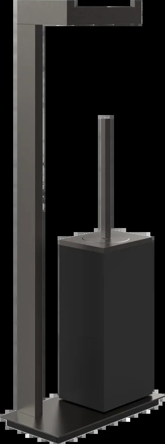 Держатель щетки-держатель рулона бумаги 20934 707 Gessi Inverso ЧЕРНЫЙ МЕТАЛЛ BR. PVD