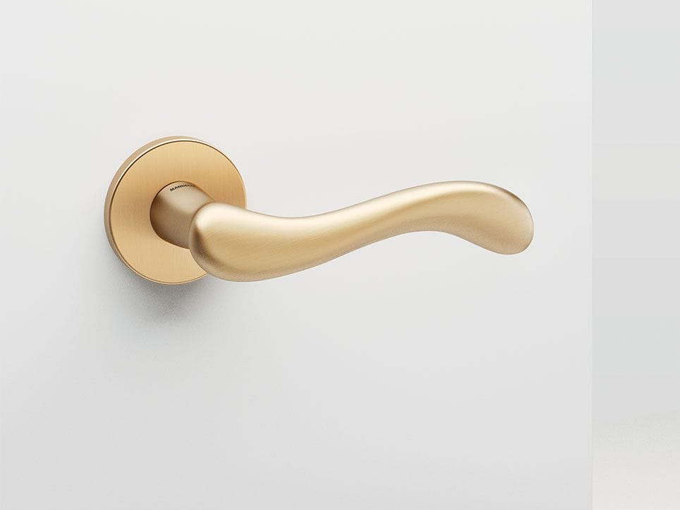 Латунная ручка на розетке Mandelli1953 ARCH-00015611