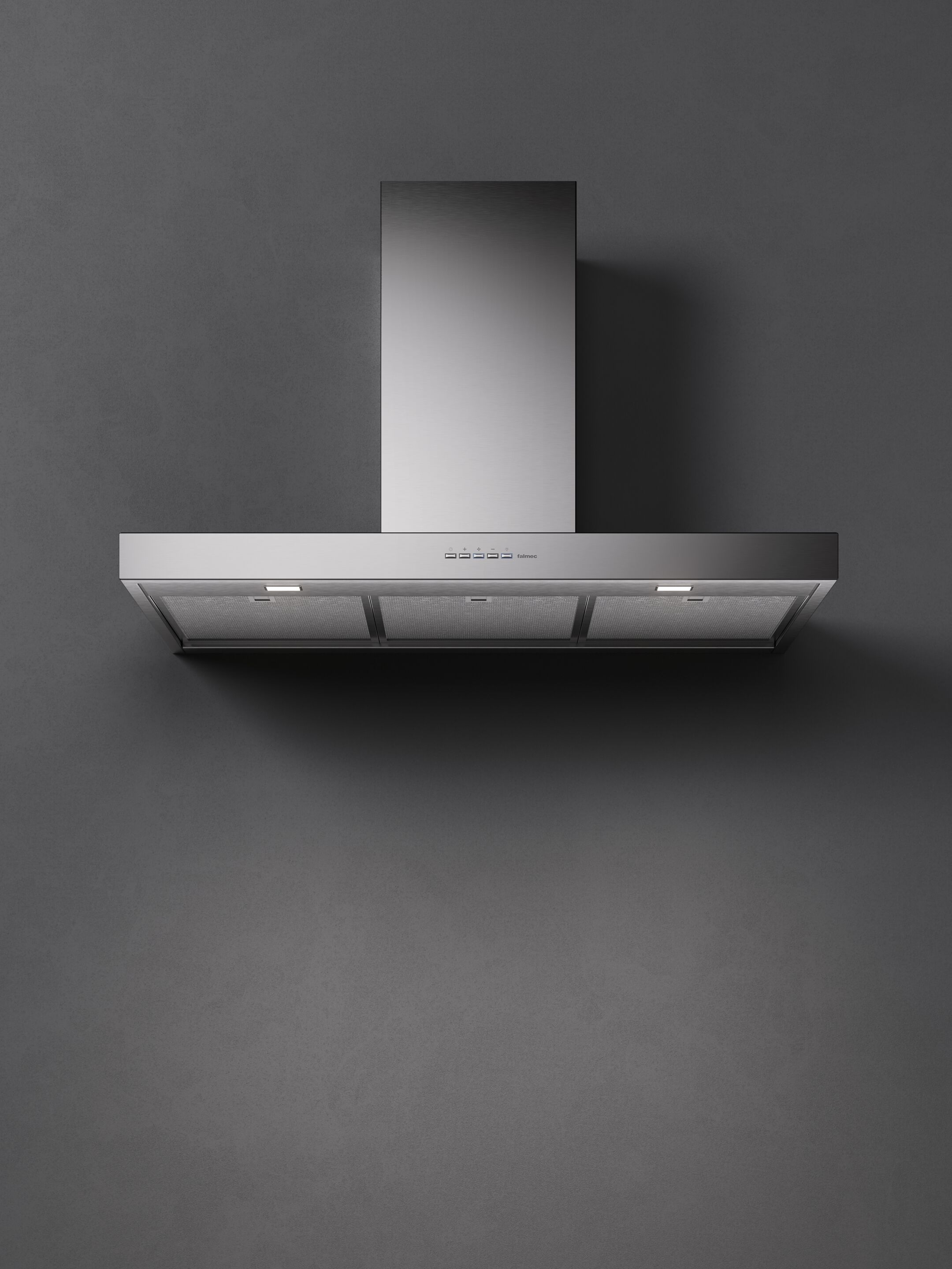 Настенный стальной вытяжной вентилятор с активированным углем Falmec дизайн ARCH-00081087 - Вид №7