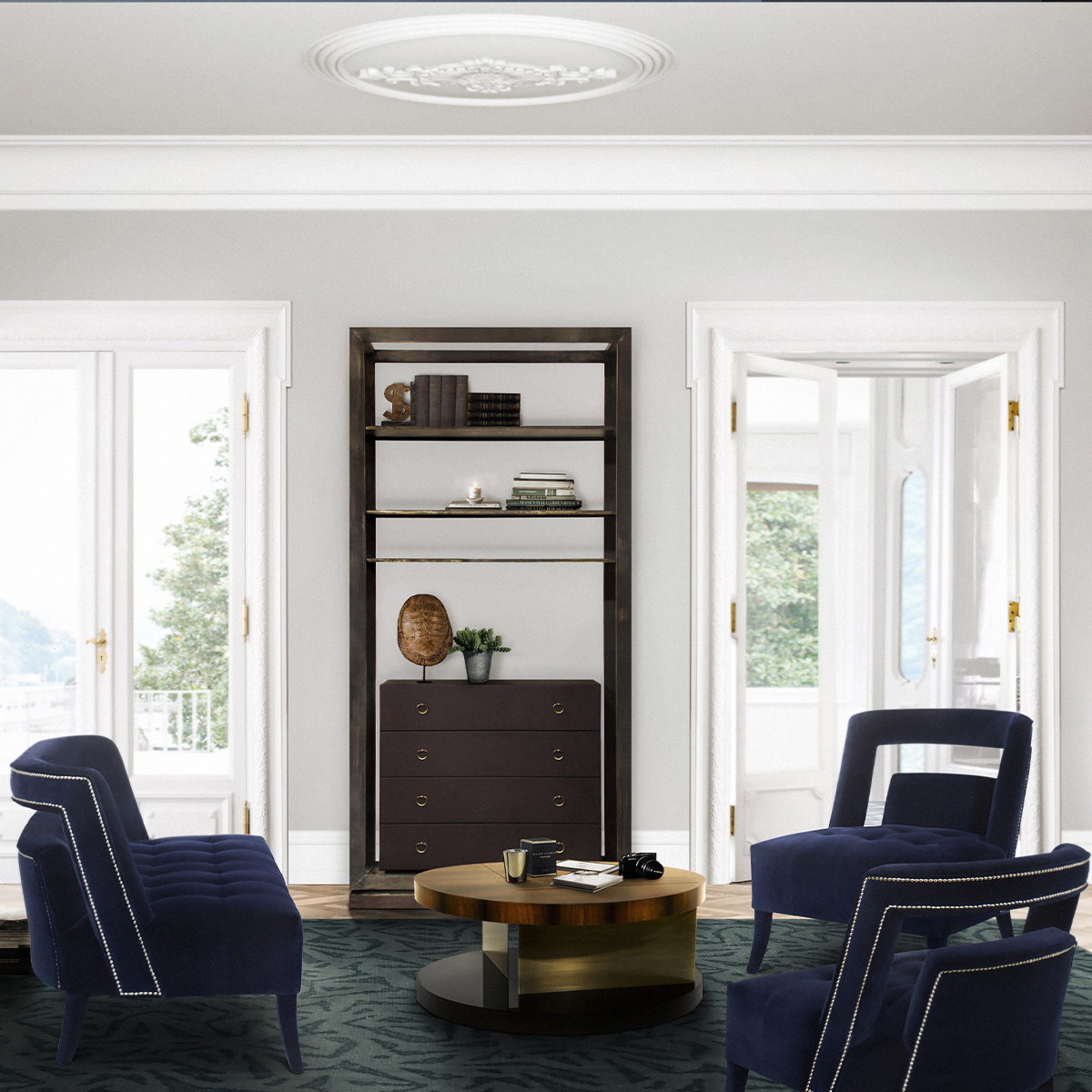 Книжные шкафы Hoplon Covethouse BRABBU  - Вид №1