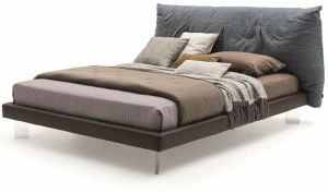 Ditre Italia Двуспальная кровать с мягким изголовьем Papilo