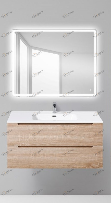 Мебель для ванной BelBagno ETNA-1000-2C-SO-WO-P