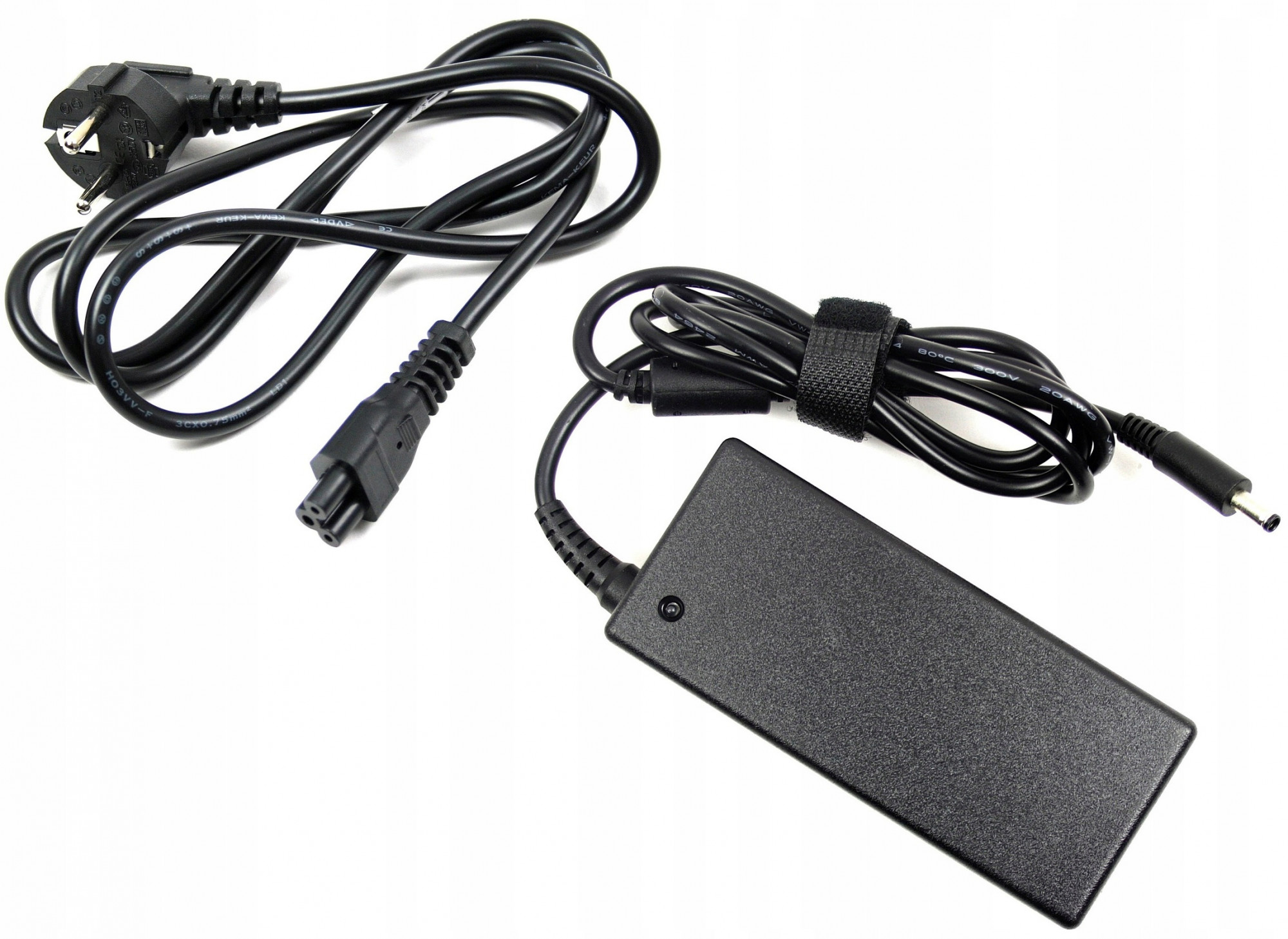450-AECL Power supply: euro 65w ac adaptor (kit) Dell Santreyd 