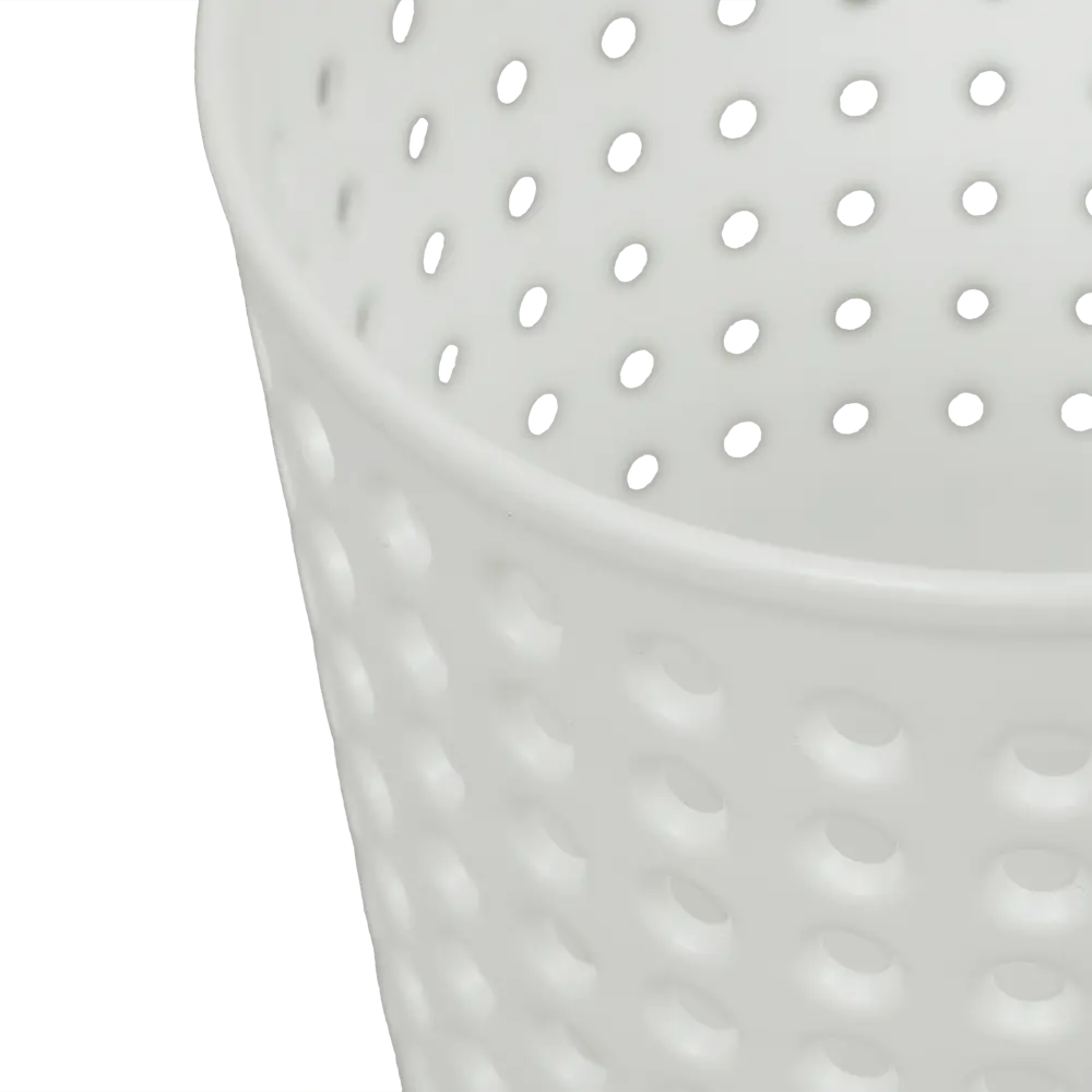 BEROSSI Белая корзинка для мелочей с перфорацией 0,35 л 82154618 Soft STLM-0020611 - Вид №3