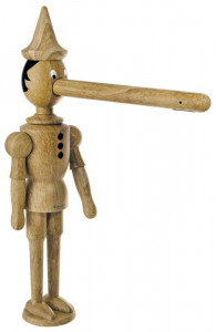 1887LC Смеситель Pinocchio высокий, цвет дерево