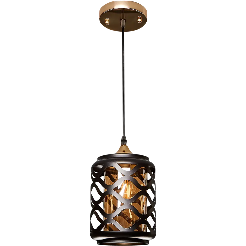 Подвесной светильник De City Соло с золотистым стеклянным плафоном 88038441 STLM-0931620 - Вид №2