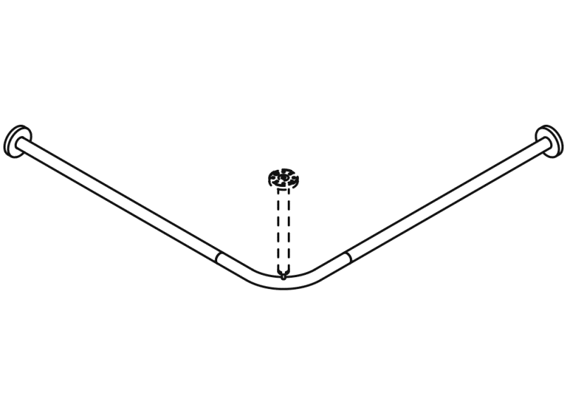 900.34.100XA Карниз HEWI System 900 - Вид №3