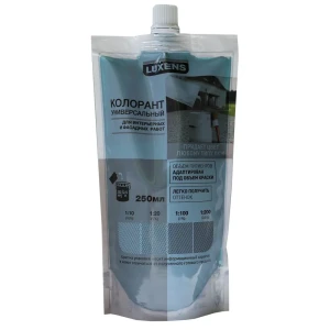 Колорант Luxens 0.25 л цвет морская волна 82343892 STLM-2042011