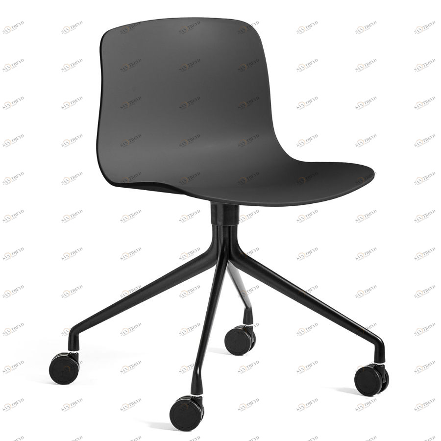 Стул AAC14,темно-серый с черным основанием Hay 923059