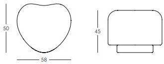 SLIDE Светящийся пуф из лайкры sun-id-1491297 - Вид №2