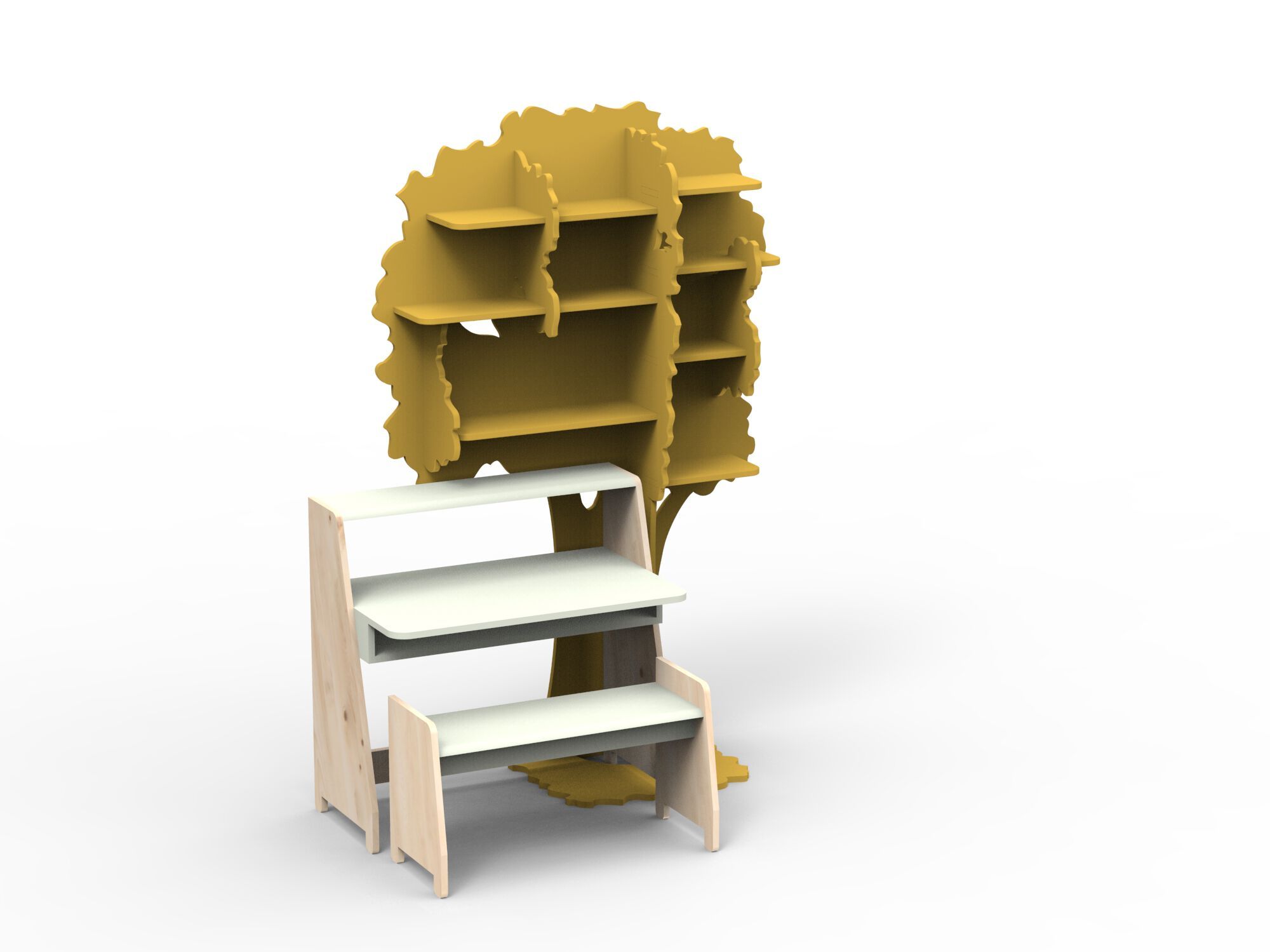 Книжный шкаф из МДФ Mathy by Bols ARBRES ARCH-00061937 - Вид №29