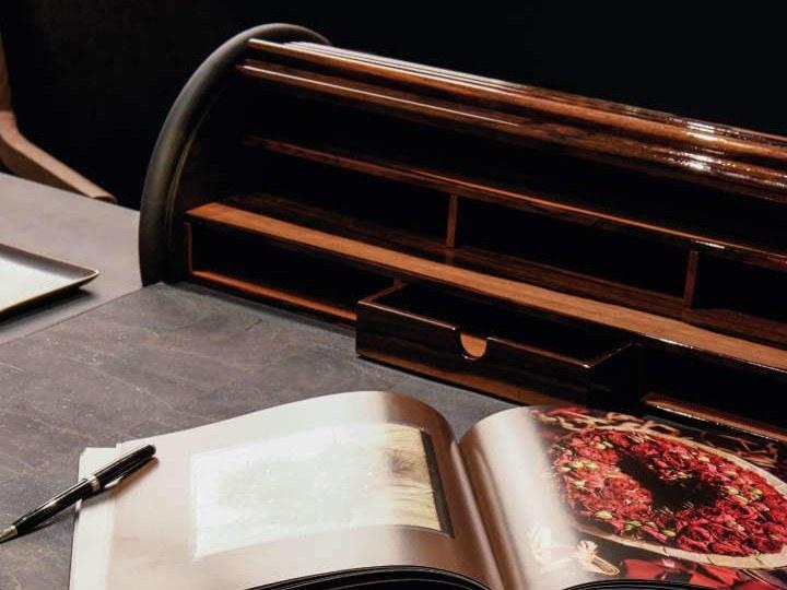 Garbarino Письменный стол из дуба с ящиками для ПК Elementare Roll  - Вид №2