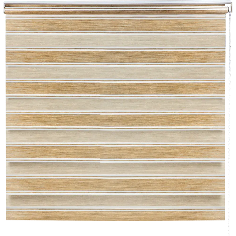 Штора рулонная день-ночь Дэли 100x160 см бежевая 84589206 STLM-2085112 MIAMOZA - Вид №1