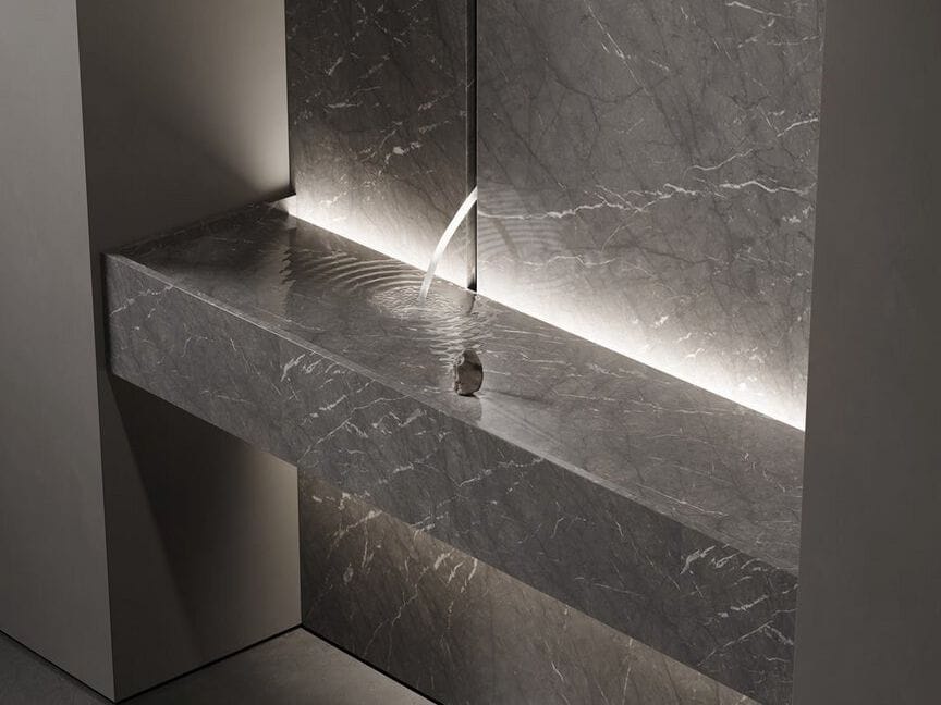 Настенный смеситель для раковины Antoniolupi LINEADACQUA ARCH-00034898