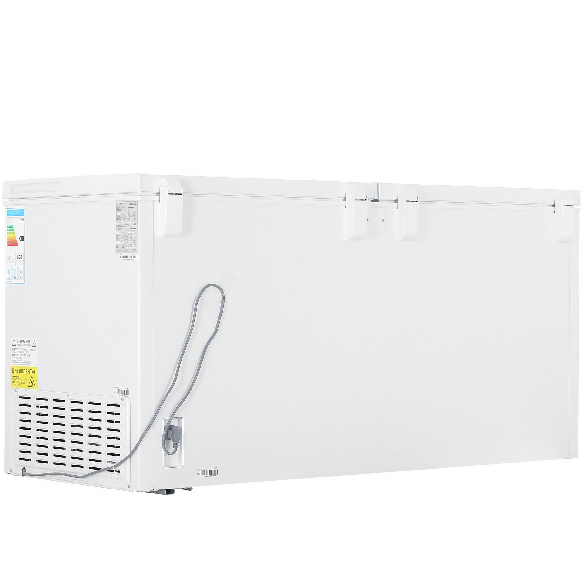 5094996 Морозильный ларь DEXP C-51AHA белый STDN-0137587 - Вид №4