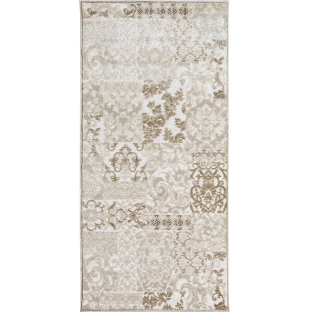 Ковер Роялтафт Шенилл 100x200 см полипропилен 81704_88 цвет бежевый STLM-2028662