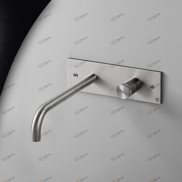 Смеситель для раковины HIRO HIR22S серебристый матовый Radomonte