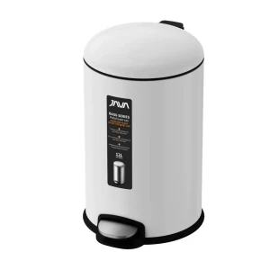 91904699 Мусорное ведро Java S-885-12w 12 глянцевый цвет белый STLM-1500363