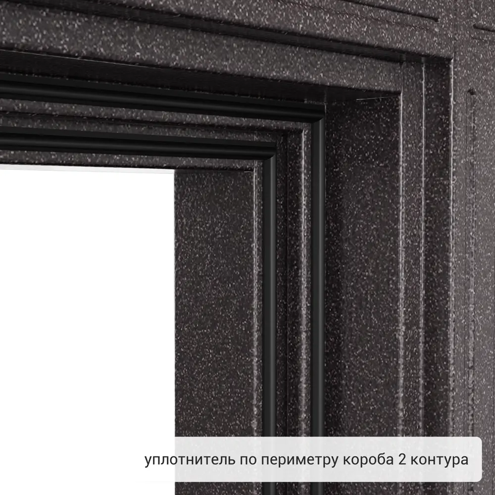 Дверь входная металлическая Термо 950 мм левая цвет магнолия акация 83404272 STLM-2130717 TOREX  - Вид №9