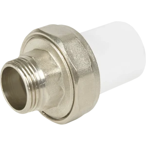 Муфта разъемная РВК 3/4"x32 мм НР полипропилен 020539