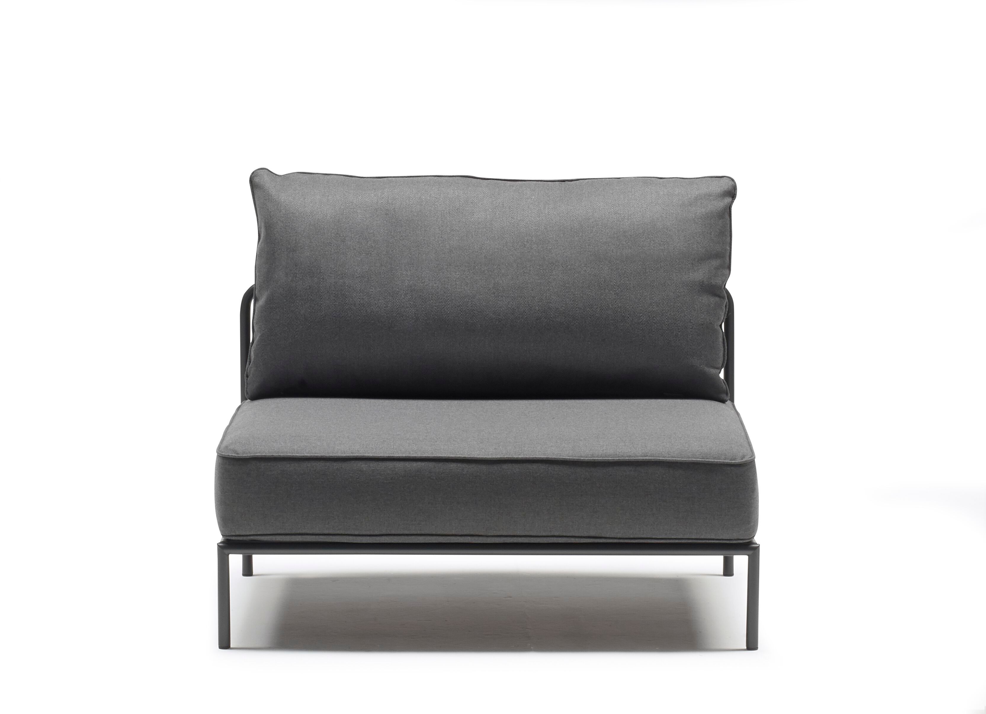 Модульное садовое кресло из стали и ткани S-CAB лоскут ARCH-00083976 - Вид №8