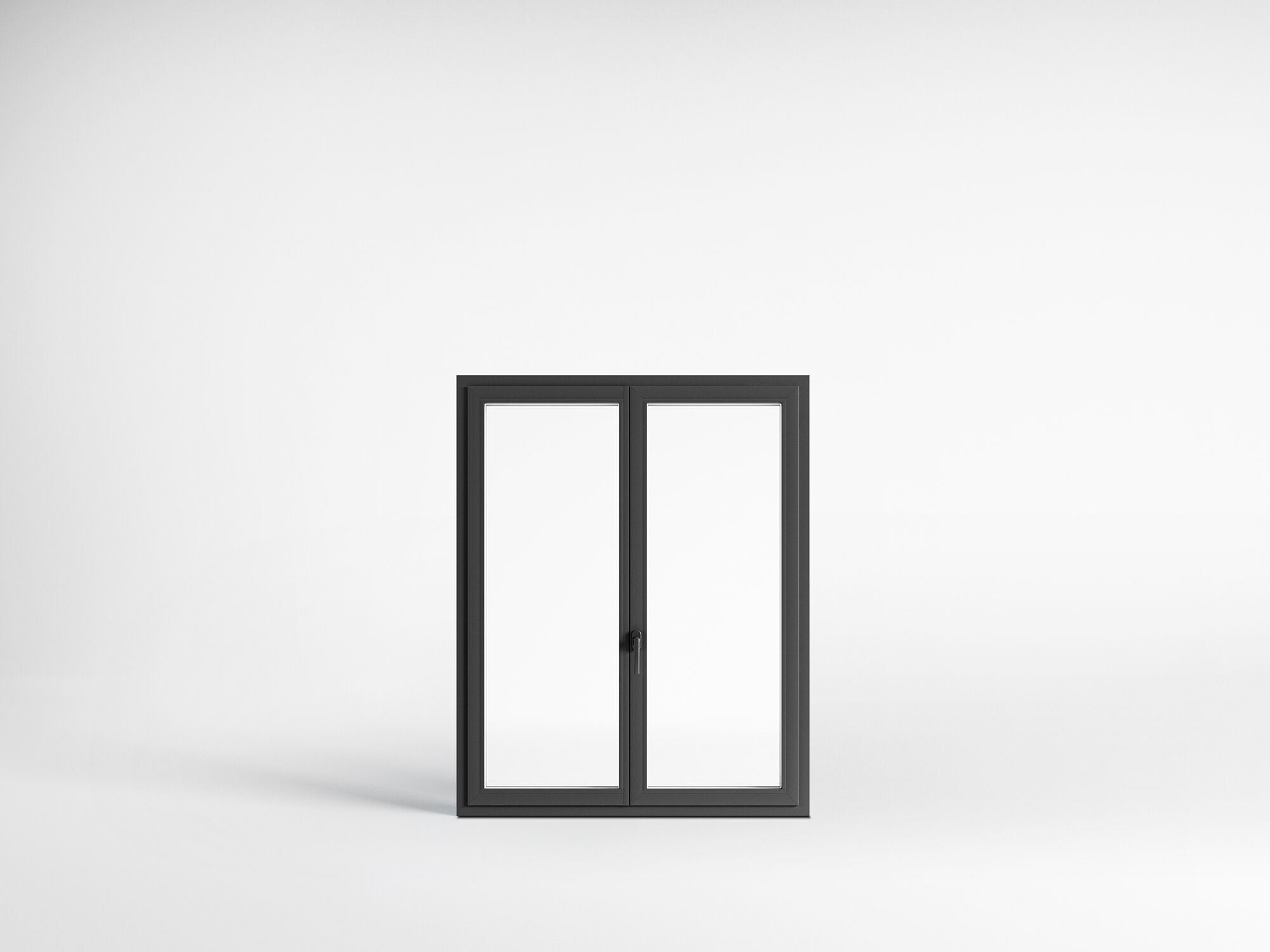 Алюминиевое окно с утопленной рамой Tecnoplast Sistema A75 AD ARCH-00093395 - Вид №2