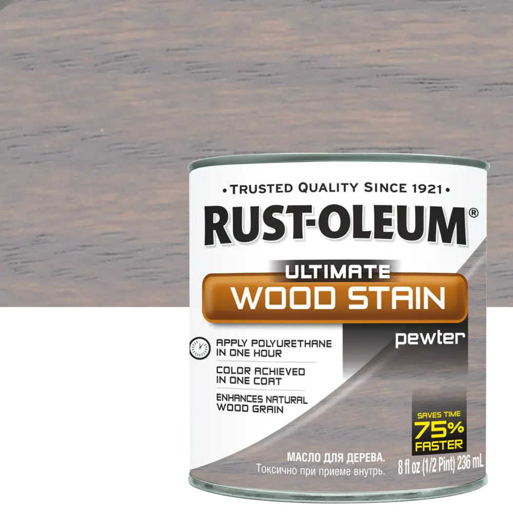 Масло тонирующее Ultimate цвет олово 0.236 л 82482322 STLM-2175178 RUST-OLEUM 