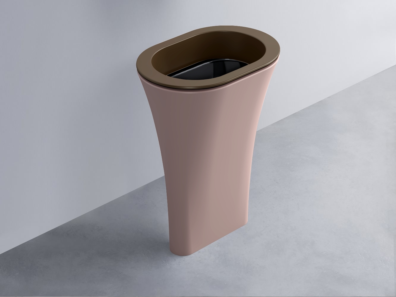 AMLA65-CA+AMPILO-N+AMCOLO-CP Раковина Amedeo Ovale отдельностоящая cielo Enjoy + Amedeo Ceramica Cielo