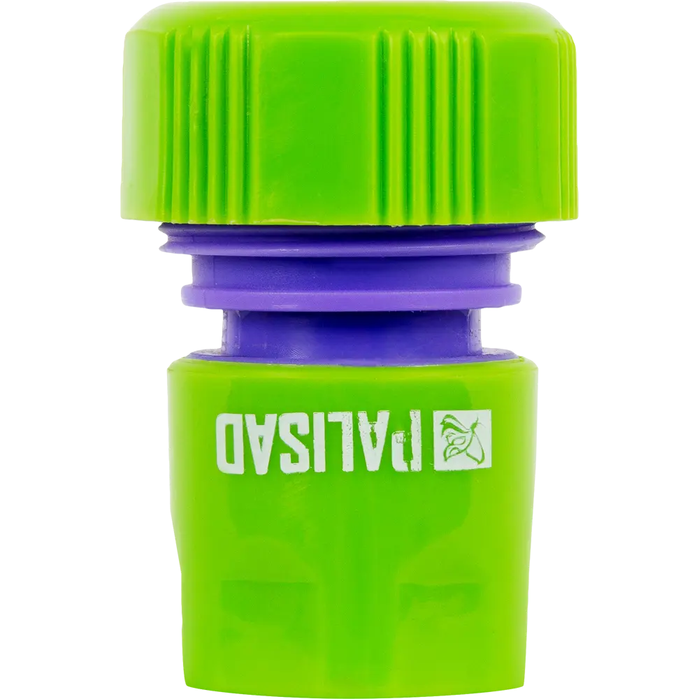 Коннектор для шланга быстросъёмный Palisad 3/4 " с аквастопом STLM-2174126