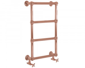 TOW156 Вешалка для полотенец Bassingham Copper - 770 мм x 500 мм Сarronheating