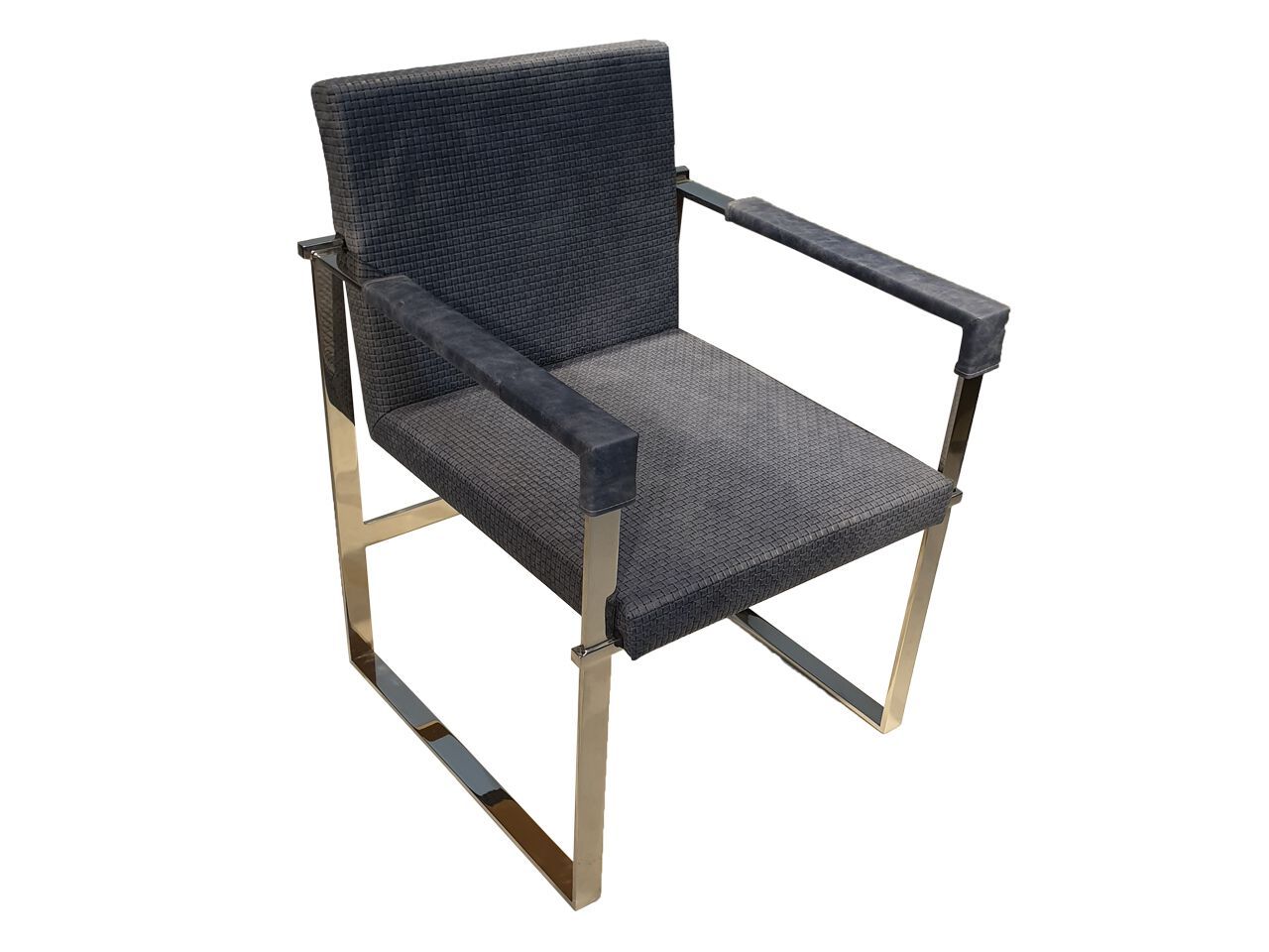 Стул из кожи и нержавеющей стали Legnor LEG2408757 ARCH-00041124 - Вид №4