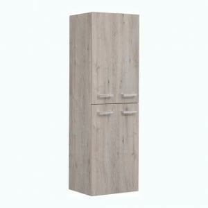 Пенал 50, 4 дверки, стекл. Полки