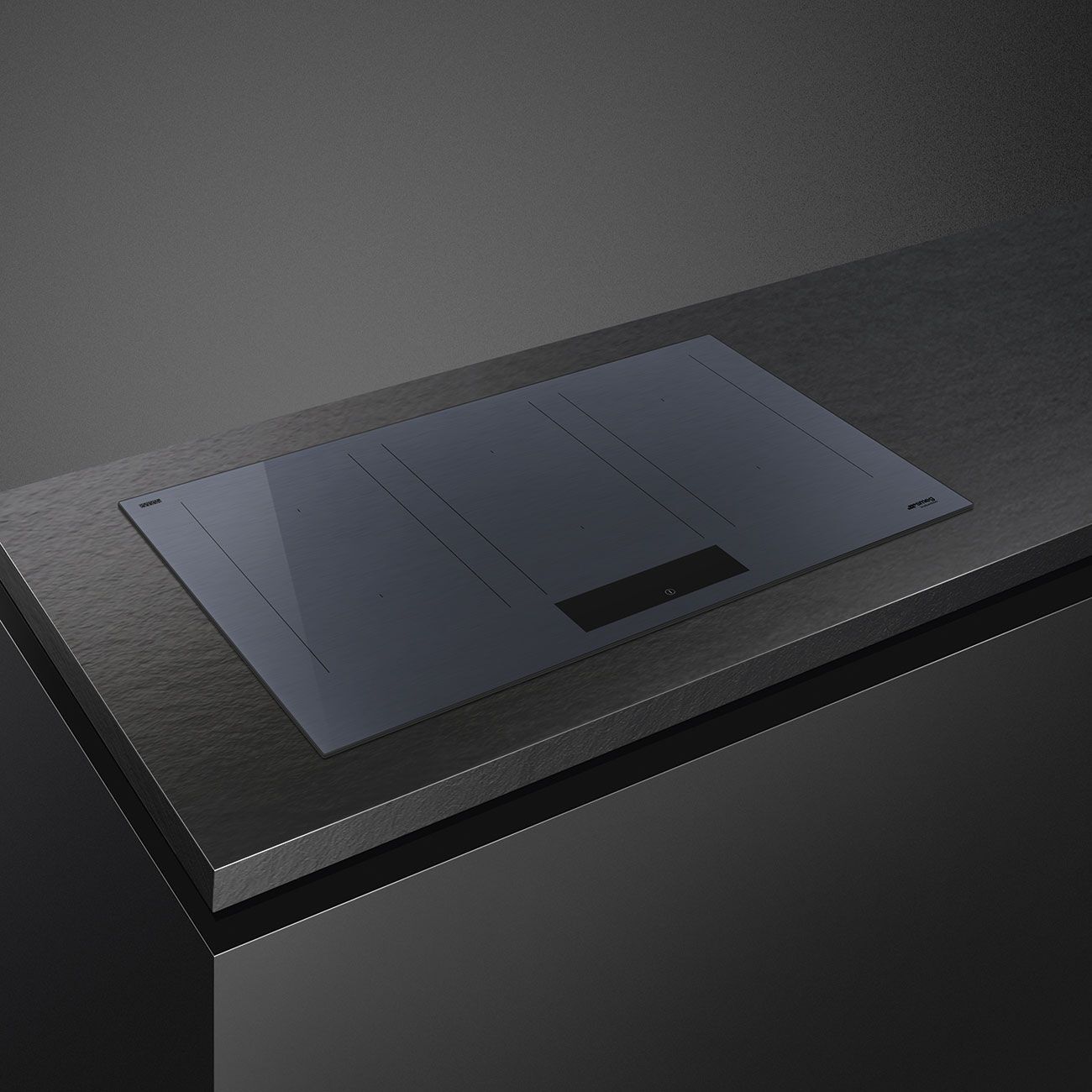 Индукционная плита со встроенной вытяжкой Smeg ARCH-00010363 - Вид №1