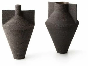 Cappellini Ваза из черного керамогранита