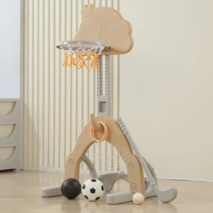 91637110 Баскетбольная стойка Unix Kids Star Camel 60x115x47 см STLM-1431317